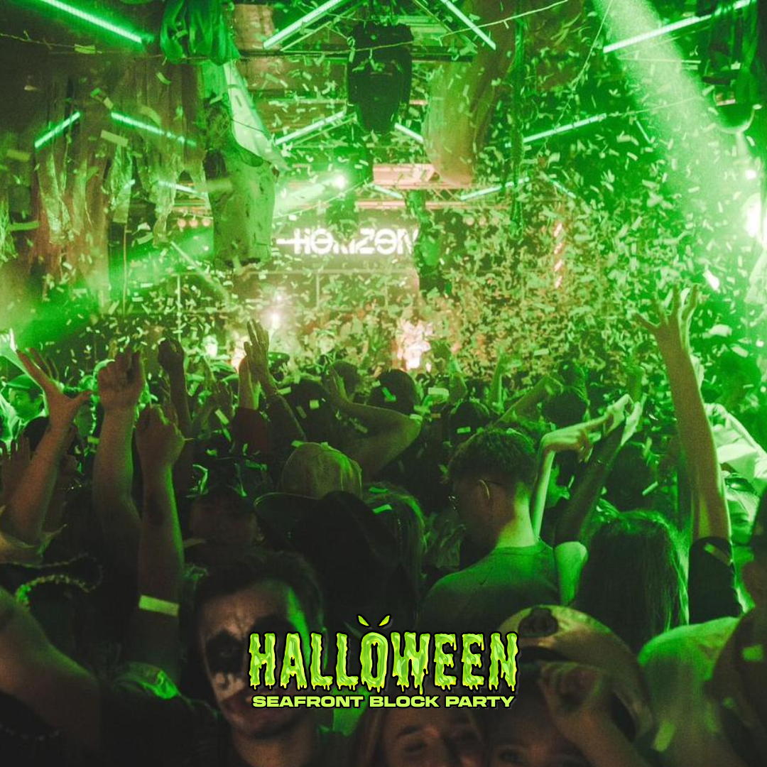 HALLOWEEN SEAFRONT BLOCK PARTY 31.10.24 / 4 VENUES / 4000 STUDENTS - ONE HALLOWEEN EVENT